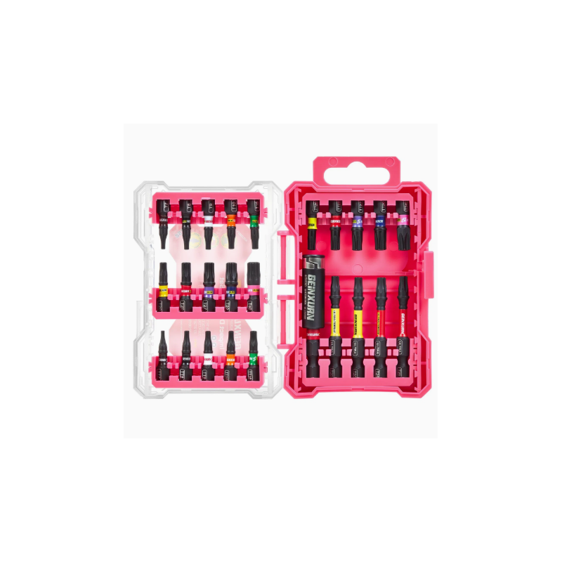 JUEGO 25 PIEZAS BITMAN PRO ROSA