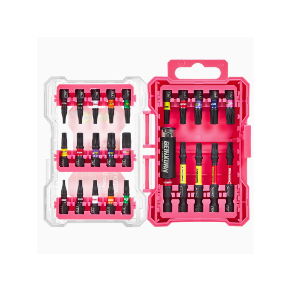 JUEGO 25 PIEZAS BITMAN PRO ROSA